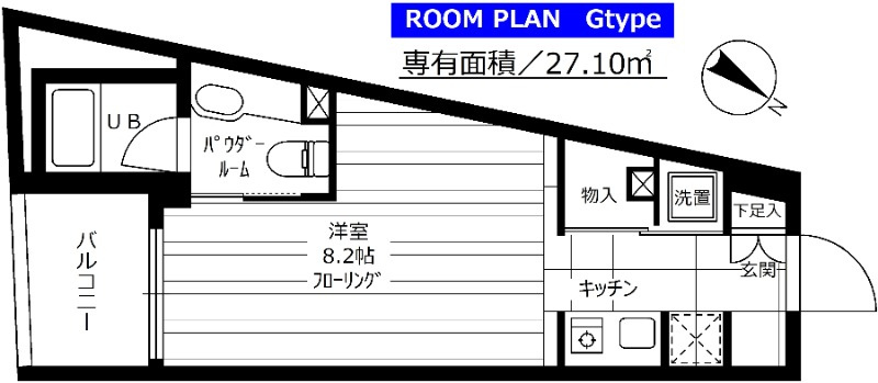 レックス多摩川レジデンスの間取り