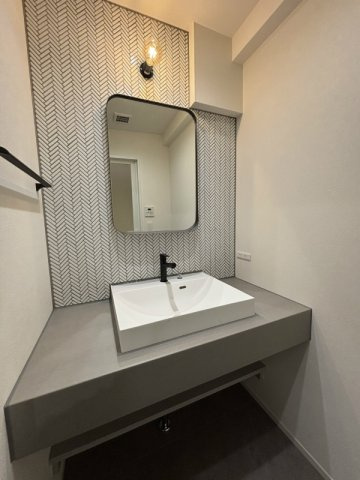 Belleviage Akebonobashiの洗面所|忙しい朝には欠かせない洗面所です