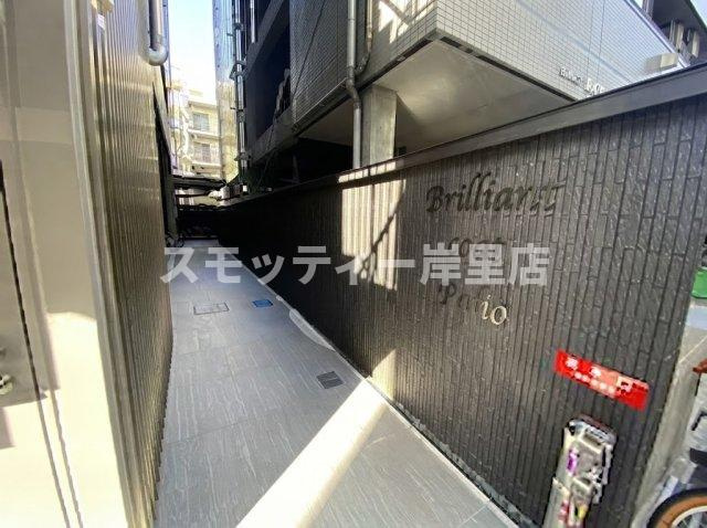 ブリリアントコート パーリオのエントランス