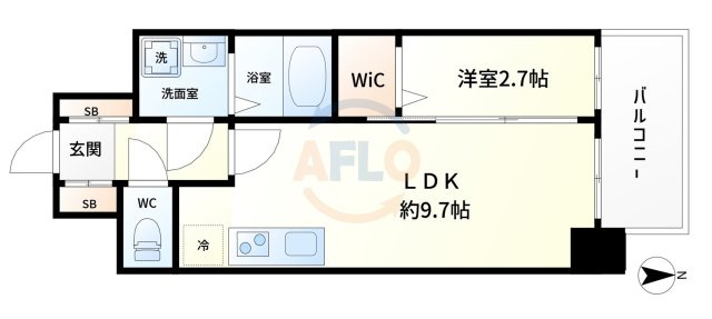 アプリーレ西本町の間取り|アプリーレ西本町　間取り
