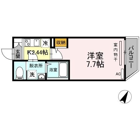 Arrowsal目黒の間取り