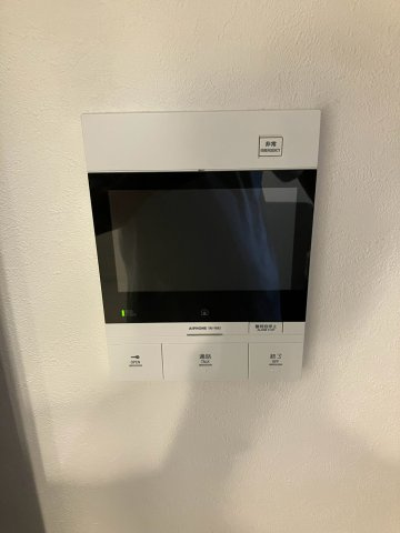 ライオンズマンション上町台のセキュリティ|来客者を確認できるＴＶモニタ付インタホン(2026年8月撮影)