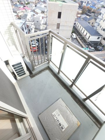 ドゥーエ国府台のバルコニー