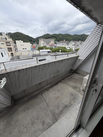 Epta神戸祇園のバルコニー