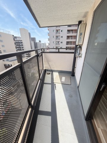 エストポワール堀江のバルコニー