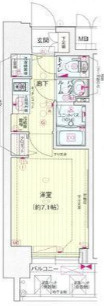 プレサンス南森町ライズ の間取り