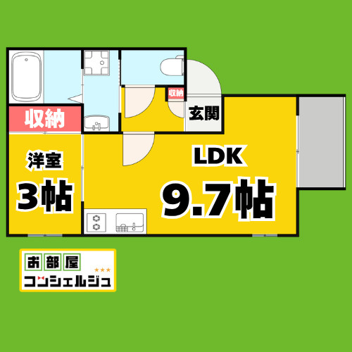 REGALEST荒江の間取り