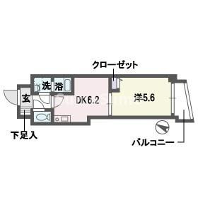 エムロード平尾の間取り