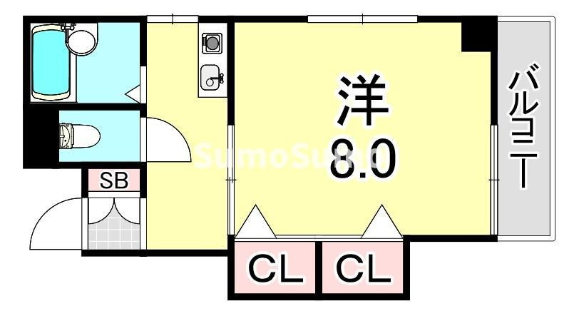 アイリス兵庫の間取り