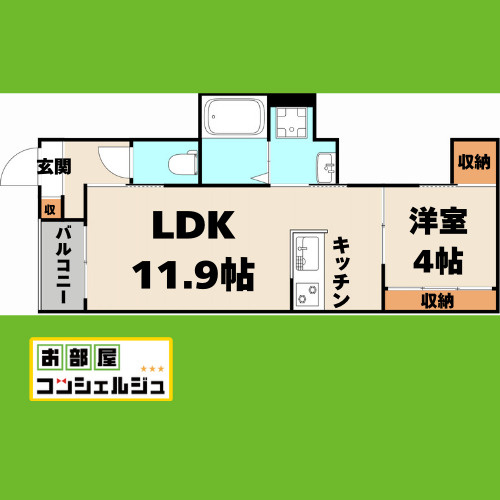 REGALEST 新瑞橋の間取り