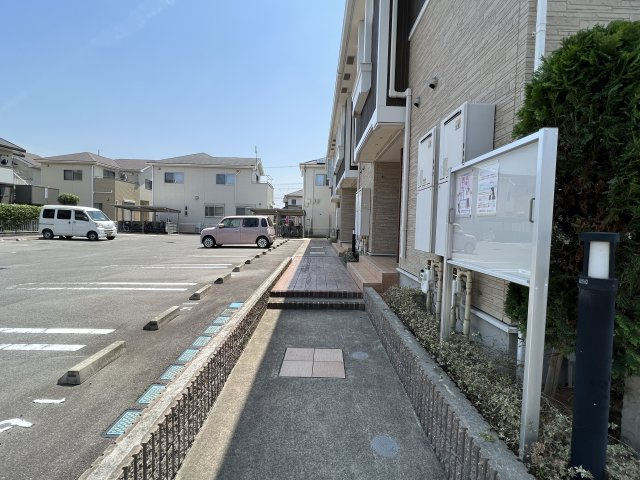 プリートのエントランス|共用通路