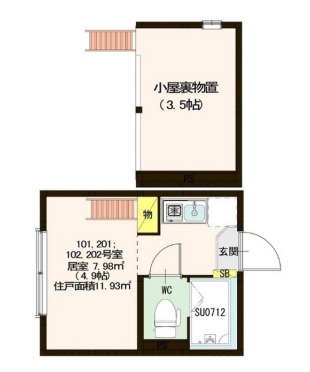 プレミア経堂の間取り
