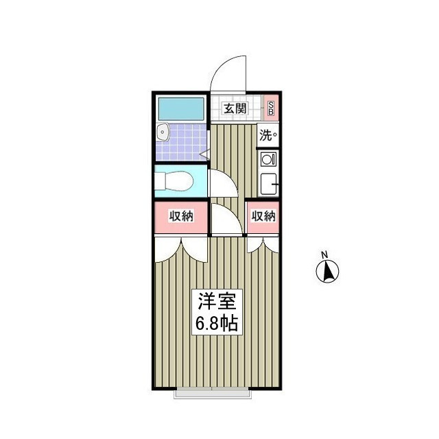 サンライズⅢの間取り