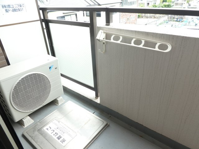 リアライズ逆瀬川のバルコニー