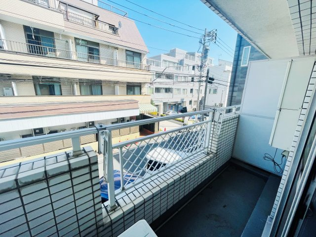 山口第一ビルのバルコニー