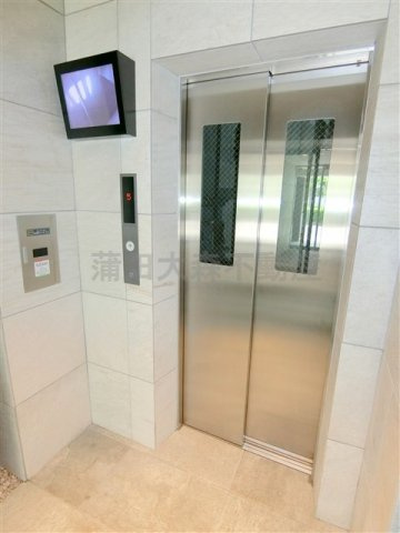 ライジングプレイス蒲田南のその他共用部分|TVモニター付エレベーター