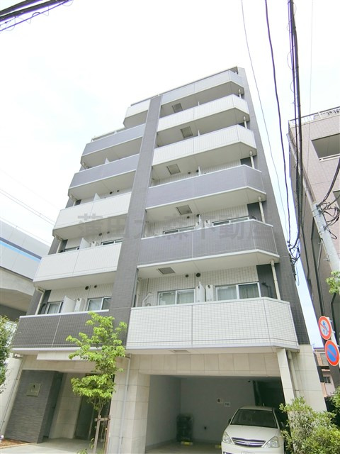 ライジングプレイス蒲田南の外観|南西側