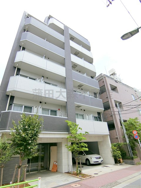 ライジングプレイス蒲田南の外観|南西側
