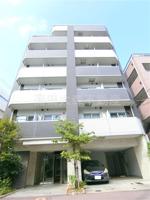 ライジングプレイス蒲田南の外観|南西側