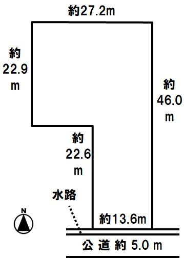 豊橋市三ツ相町の売地