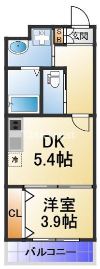 【間取り】 | フェブライオ都島本通