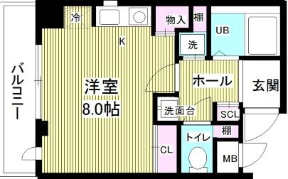 ＶＡＲＩＡＮＴ　Ｓ．の間取り