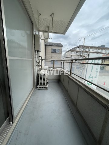 エスポワール深江橋のバルコニー