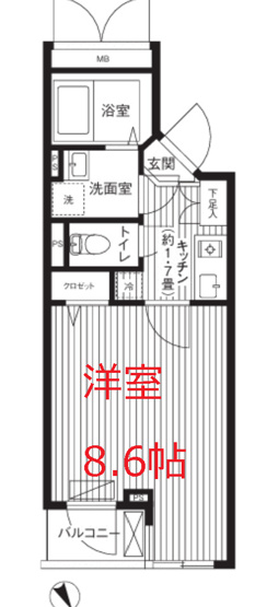 【間取り】 | ルアン川崎