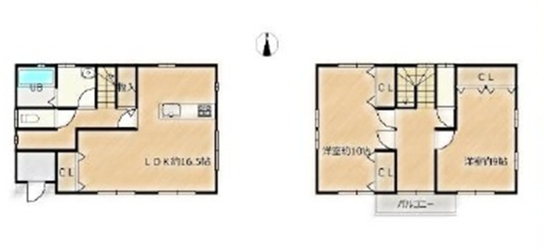 中古戸建　嵐山町志賀316-77（期間限定現況販売）の間取り