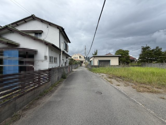 和歌山市楠見中・土地・56988の前面道路含む現地写真
