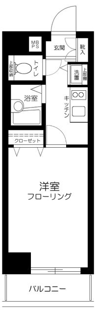 ヴィータローザ東府中の間取り