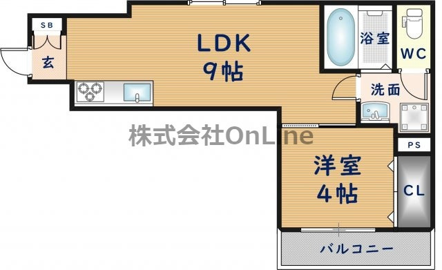 【間取り】 | グロースコート弥刀Ⅱ