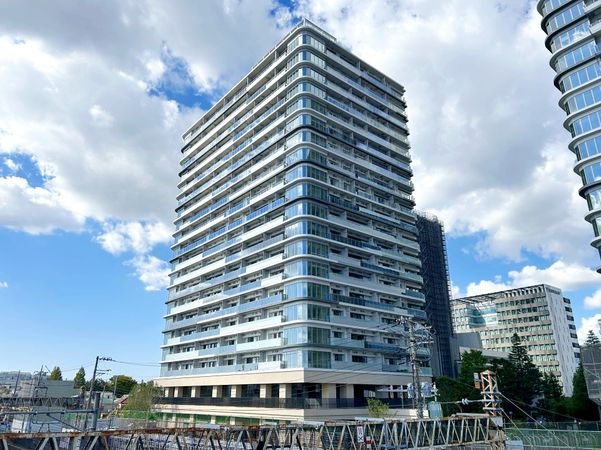 パークシティ中野ザ・タワーブリーズの外観|令和８年３月築・宅配ボックス付きマンション、パークシティ中野ザ・タワーブリーズは即日現地案内可能となっておりますので、お気軽にお問い合わせください！