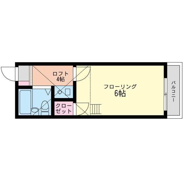 キャッスル入江Ａの間取り