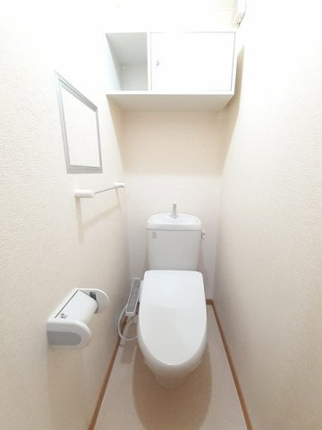 アプリコット・サン　Ａのトイレ|落ち着いたトイレです