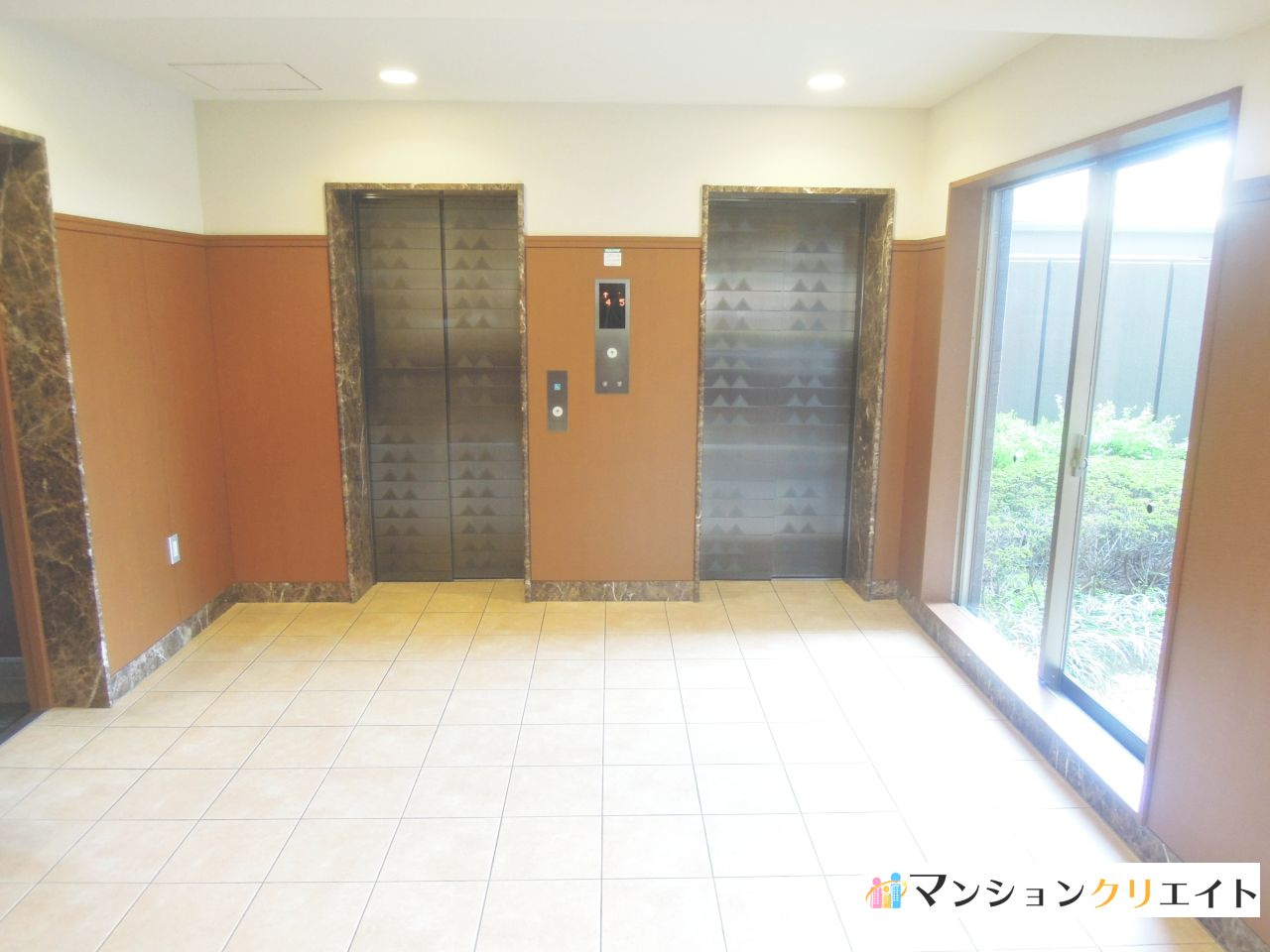 ポレスターブロードシティ二の宮のその他共用部分|エレベーター2基
