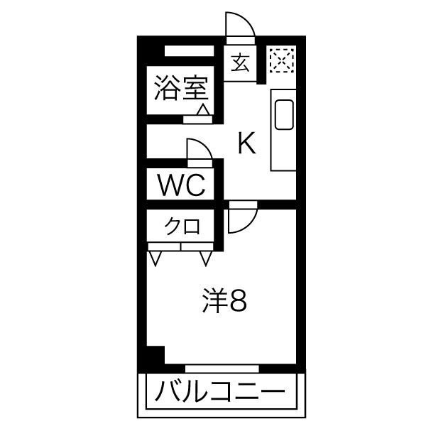 エクセル二村台　　刈谷市近郊の賃貸ならクラスホーム刈谷店の間取り
