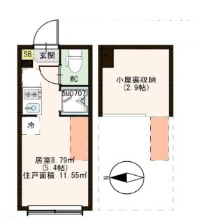 AISIO（アイシオ）の間取り