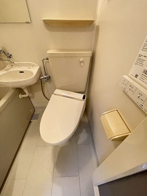 シェルプール弐番館のトイレ