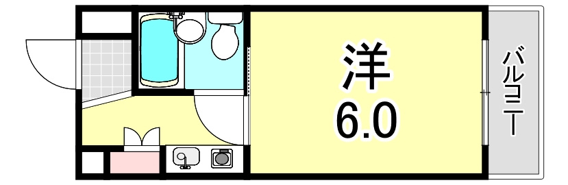 シェルプール弐番館の間取り