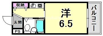 シェルプール弐番館の間取り