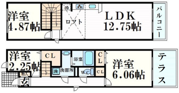ラフィネ小松B棟