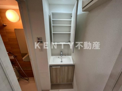 【洗面所】 | ブライズ蒲田ＳＯＵＴＨ | 広い洗面スペース