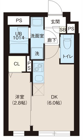 レピュア大山レジデンスⅡの間取り