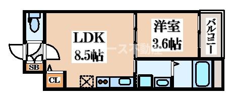 【間取り】 | エクラス野崎