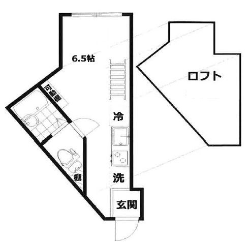 インベスト大井町１８の間取り|間取りです。