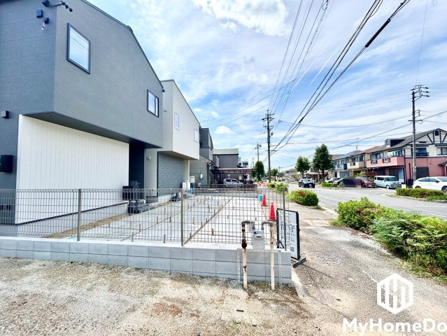 春日井市高山町　6期の前面道路含む現地写真