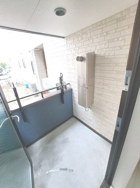 リーブルファイン本城町のバルコニー