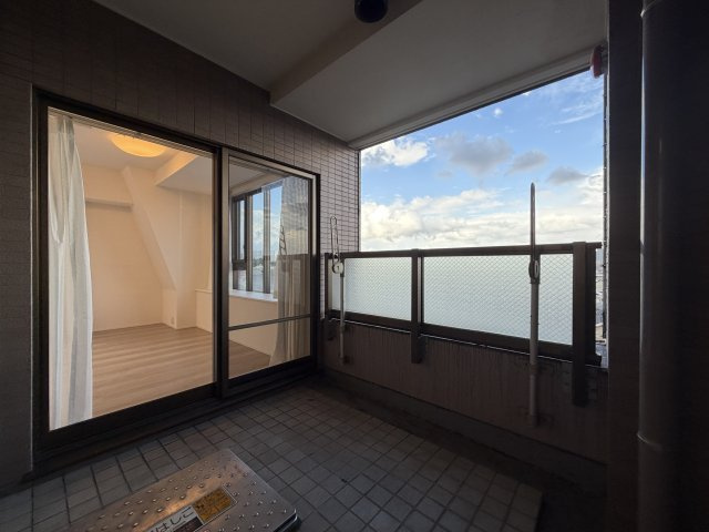 グリーンコーポ東高円寺のバルコニー
