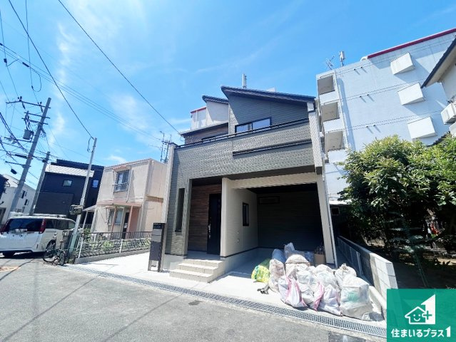 伊丹市松ケ丘　第2期　新築一戸建ての外観|お客様に長く安心して住んでいだだける事にこだわった家づくり！住んでからのアフターサービスにもしっかりと取り組んでいます！